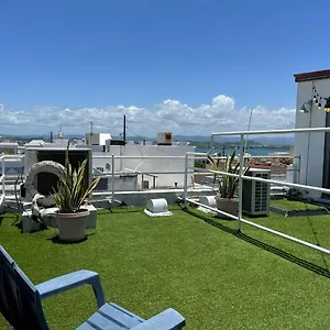 Kasa Roof 6 1 Bed 1 Bath For 2 Guests Amazing Views Old San Juan